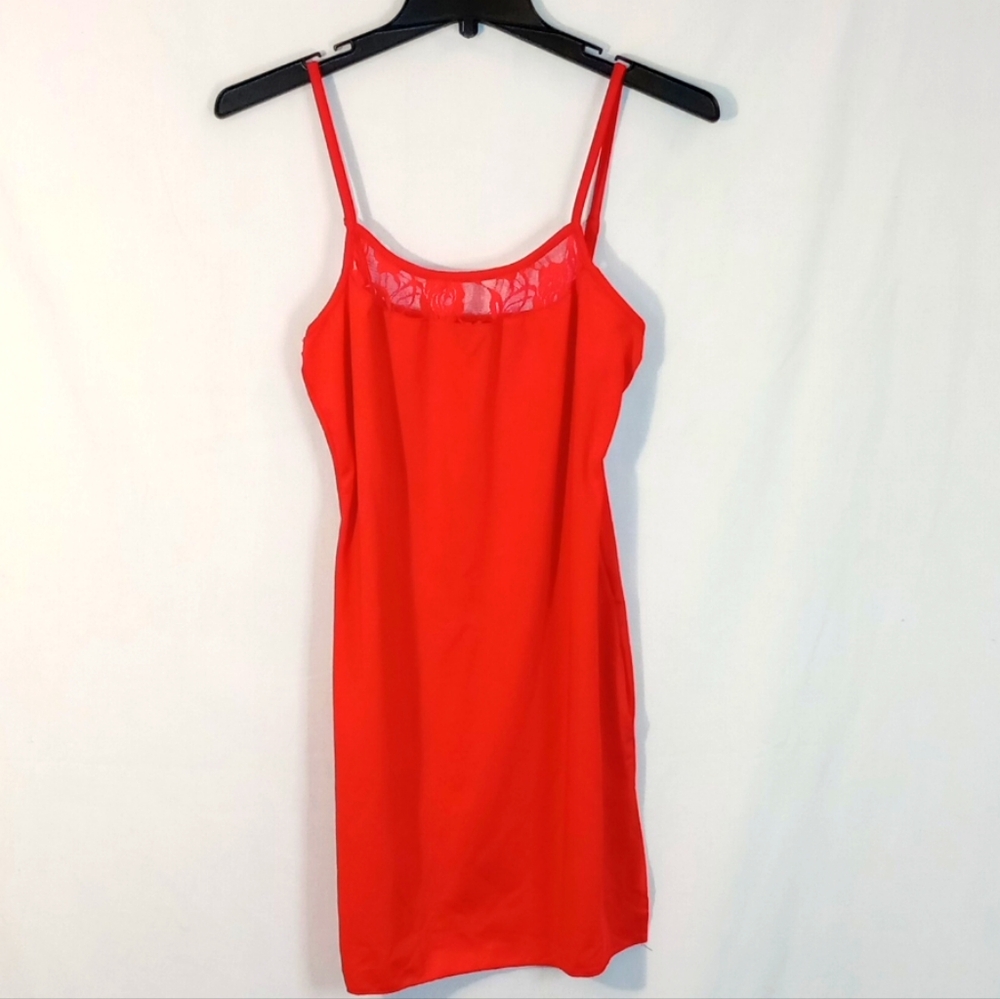 Zanzea Collection Vibrant Red Dress Lingerie Night Dress Size 10 NEW